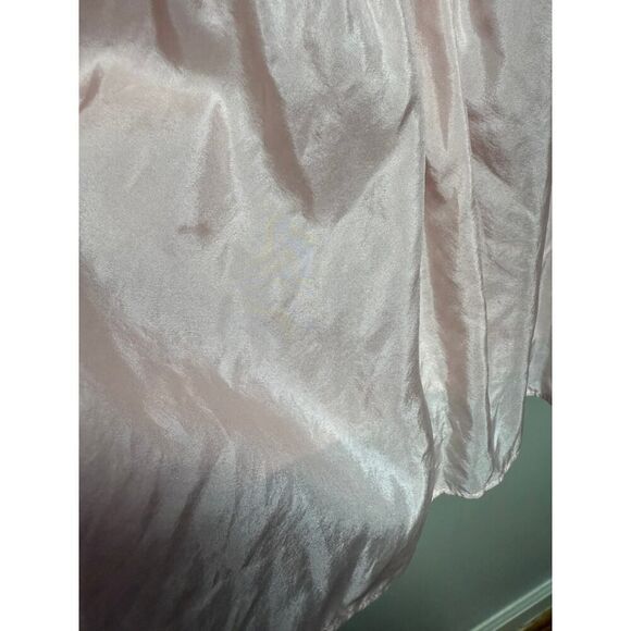 Tory Burch Silk Corded Skirt in Iced Pink Sz. 12 - Picture 6 of 7